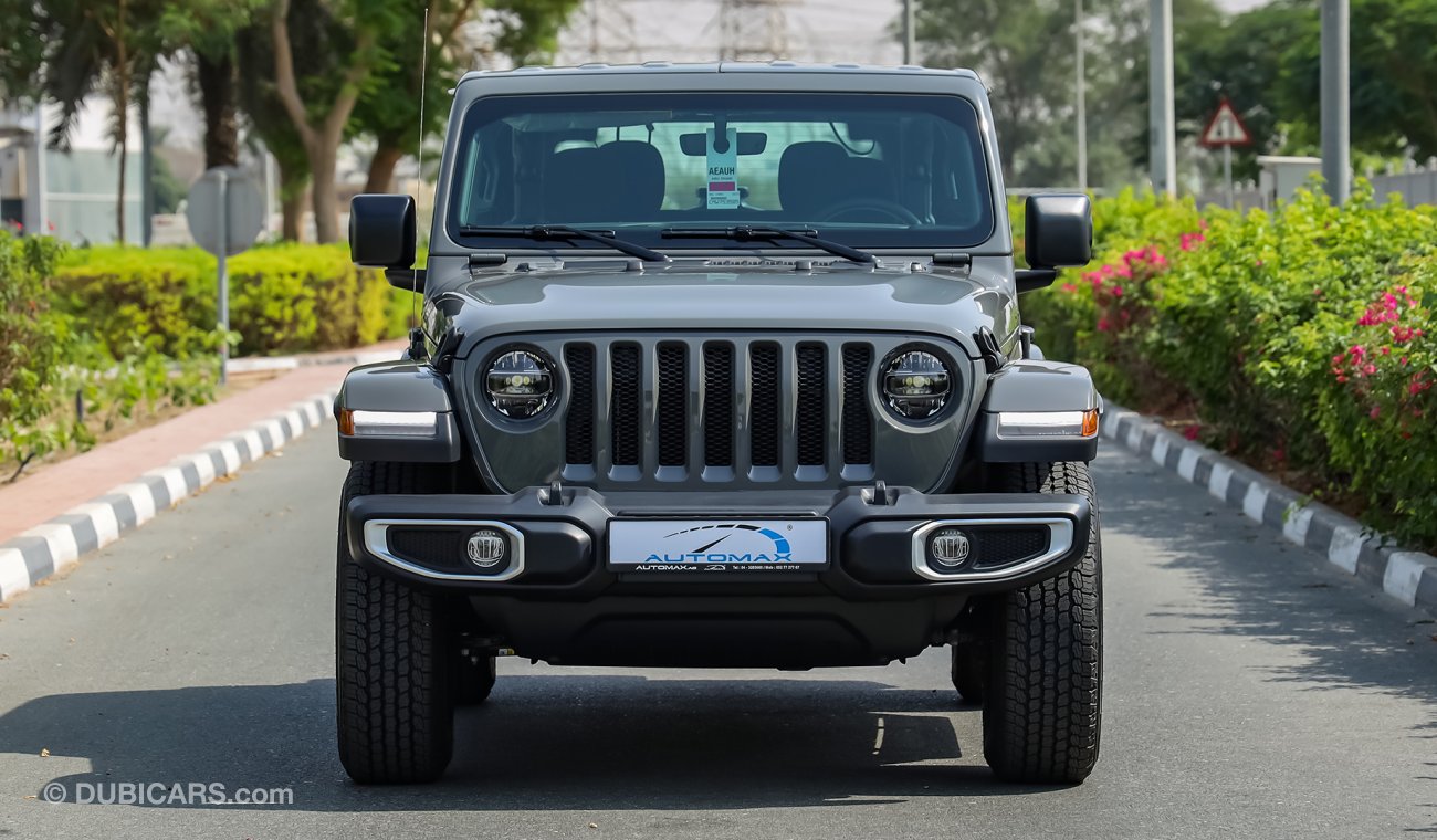 Jeep Wrangler Sahara V6 3.6L , GCC , 2021 , 0Km , With 3 Yrs or 60K Km WNTY @Official dealer