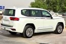 تويوتا لاند كروزر LC300 GXR 4.0 - HIGH OPTIONS - WITHOUT RADAR - 2025 MODEL - WHITE INSIDE BLACK - GCC SPECS