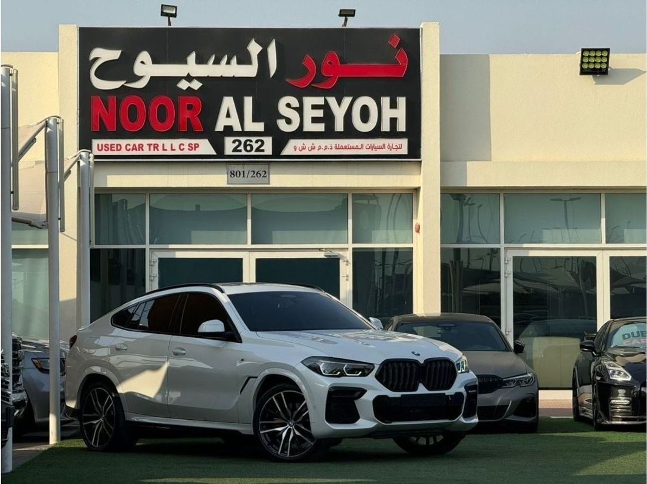 BMW X6M BMW X6 M PACKAGE GCC 2023 FULL OPTION ORIGINAL PAINT UNDER WARRANTY