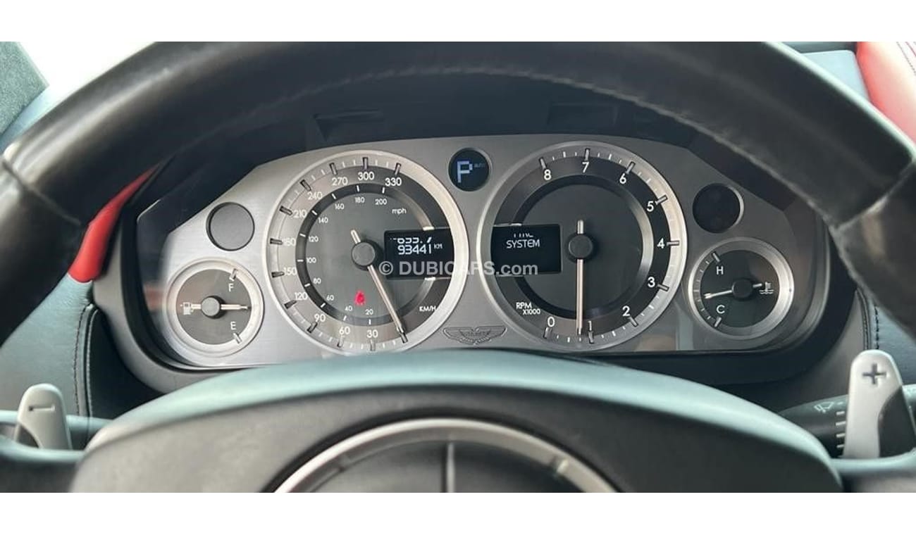 Aston Martin DB9 ASTON MARTIN DB9 V12 6.0L 2005 GCC FULL AGENCY SERVICE HISTORY IN PERFECT CONDITION