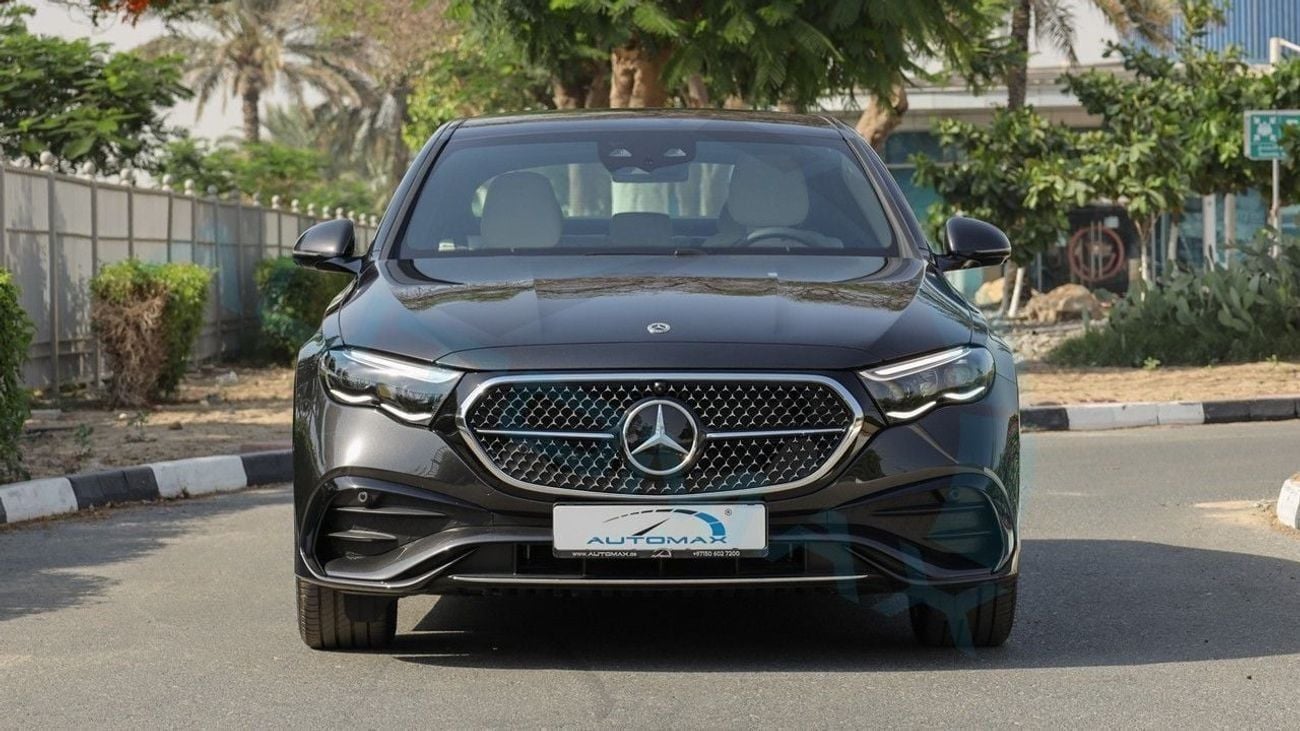 Mercedes Benz E300 AMG (For Export , НА ЭКСПОРТ) AMG EQ Boost 2.0T RWD GCC 2026 Без пробега