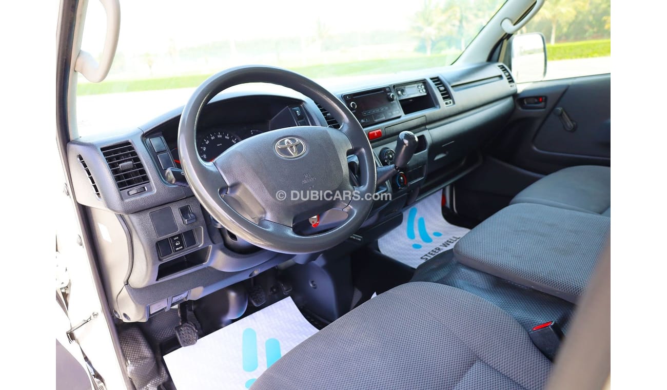 Toyota Hiace 2018 | Toyota Hiace | High Roof Chiller Van | GCC Specs | Excellent Condition