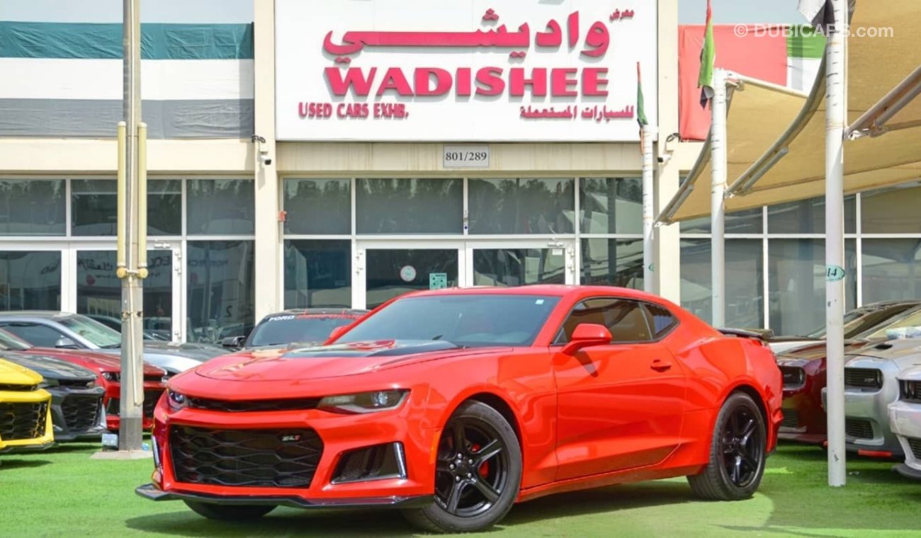 شيفروليه كامارو Camaro RS V6 3.6L 2020/Leather Seats/ZL1 Kit/Very Good Condition