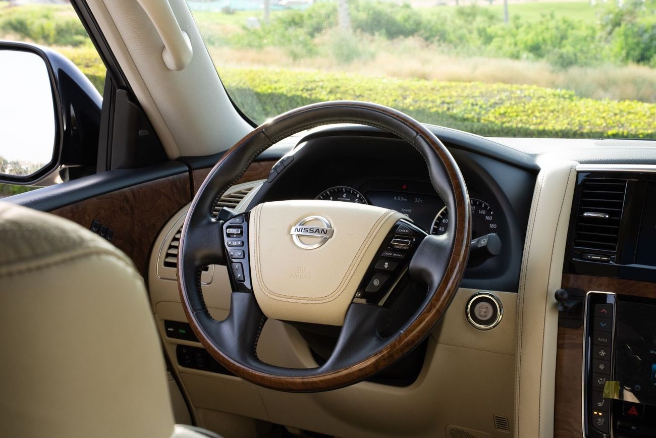 Nissan Patrol 3years warranty, 2 years free service, contact number 0507273386