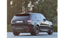 Land Rover Range Rover Sport SPORT AUTOBIOGRAPHY V8 SUPERCHARGED 2016 GCC // ORGINAL PAINT // ACCIDENT FREE // PERFECT CONDITIONc