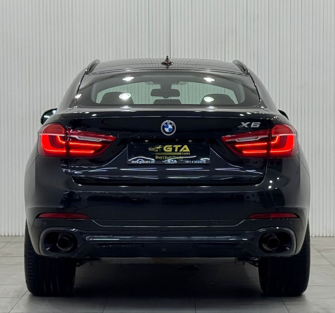 BMW X6 35i Exclusive 3.0L 2016 BMW X6 xDrive35i, Service History, Low Kms, Excellent Condition, GCC