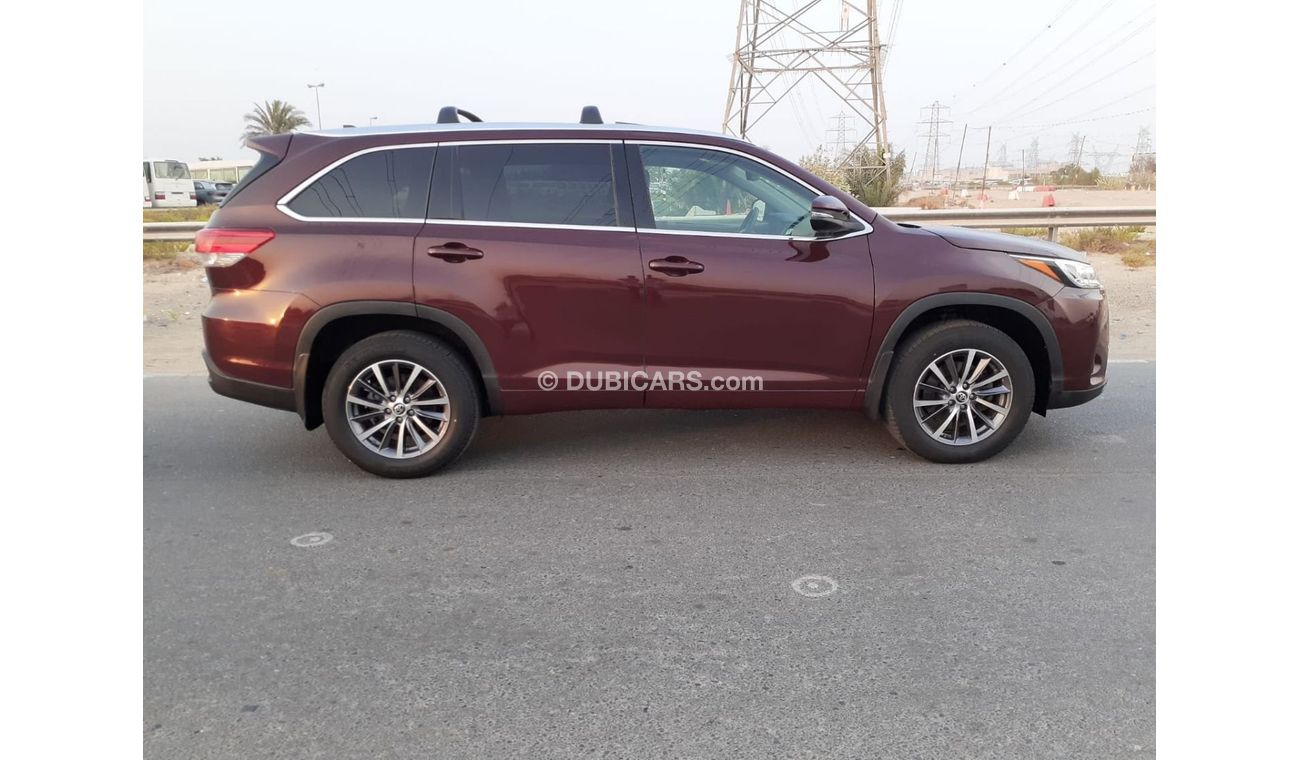 Used 2018 TOYOTA HIGHLANDER XLE AWD MAROON 6Cylinder 3.5L Engine 31632 ...
