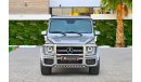 مرسيدس بنز G 63 AMG G63 AMG | 8,908 P.M | 0% Downpayment | Amazing Condition!