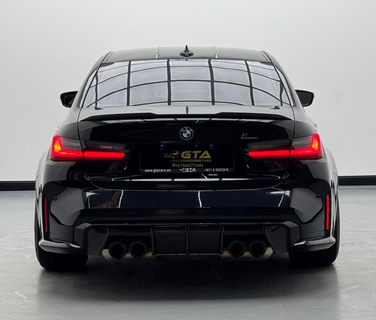 BMW M3 Competition 3.0L 2022 BMW M3 Competition, 2027 BMW Warranty, BMW Service History, GCC