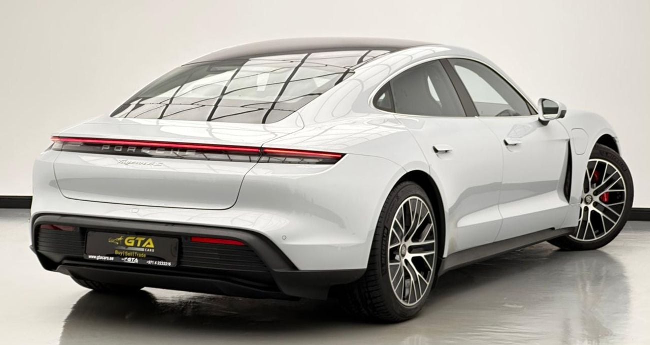 بورش تايكان 2021 Porsche Taycan 4S, 09/2026 Porsche Warranty, Porsche Full Service History, GCC