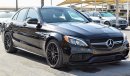 مرسيدس بنز C 63 AMG Clean Title، ضمان شامل مجاني لمدة سنة علي جميع السيارات