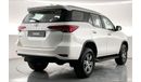 Toyota Fortuner EXR | 1 year free warranty | 0 down payment | 7 day return policy