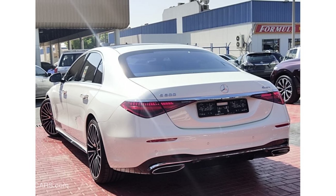 مرسيدس بنز S 500 AMG 5 years Warranty and Service full 2021 GCC