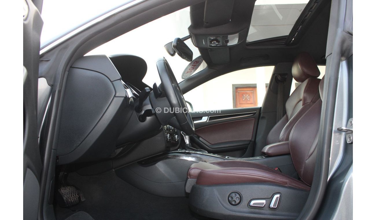 أودي A5 45 TFSI quattro S-لاين (سبورت بلس) أودي 2015 خليجي بحالة الوكالة بدون صبغ بدون حوادث فل أوبشن