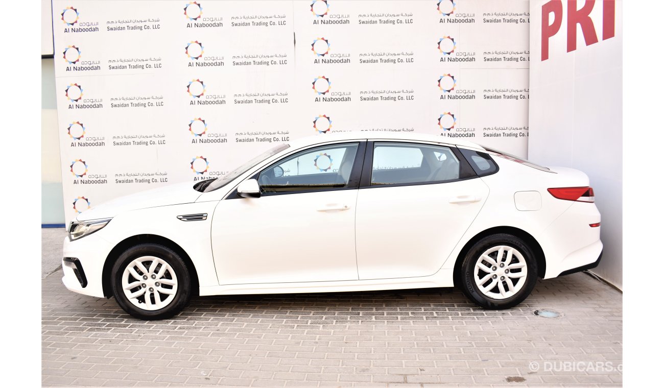 Kia Optima AED 1272 PM | 2.4L LX GCC WARRANTY