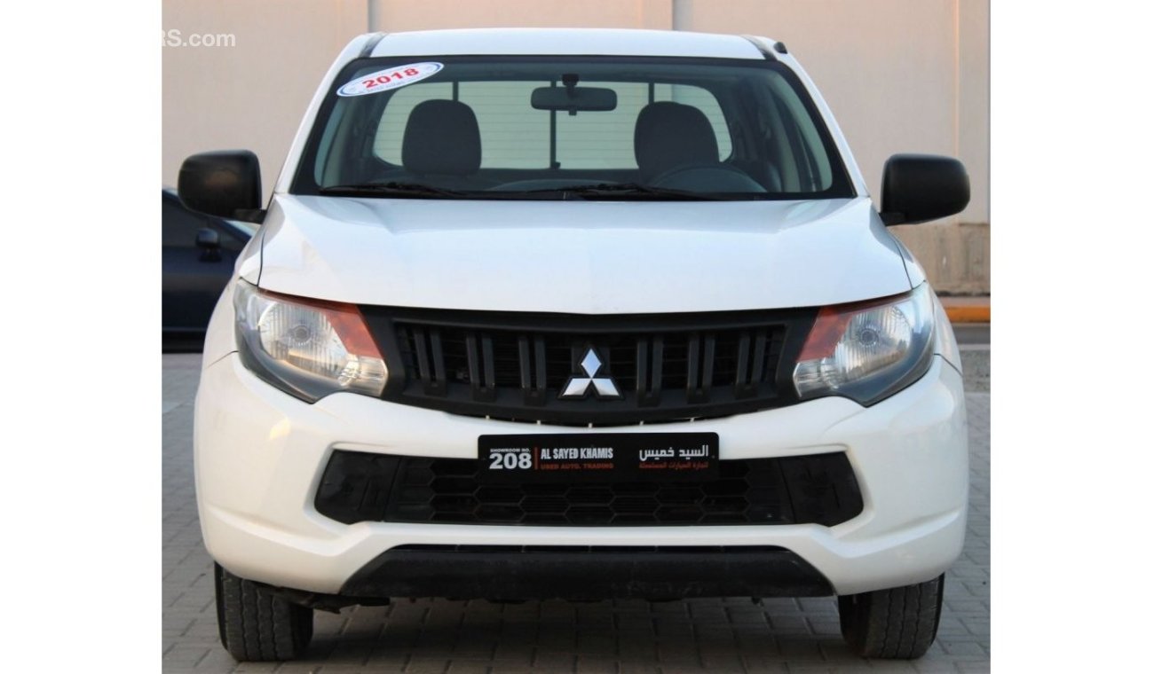 Mitsubishi L200 Mitsubishi L200 2018 GCC in excellent condition without accidents, very clean from  inside and outsi