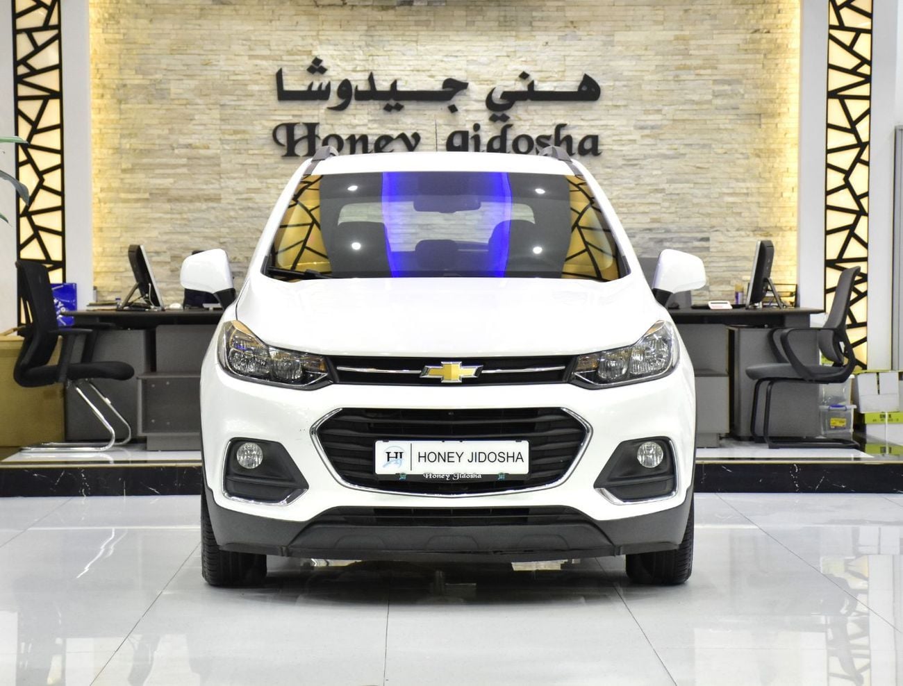 Chevrolet Trax EXCELLENT DEAL for our Chevrolet Trax LT ( 2019 Model ) in White Color GCC Specs