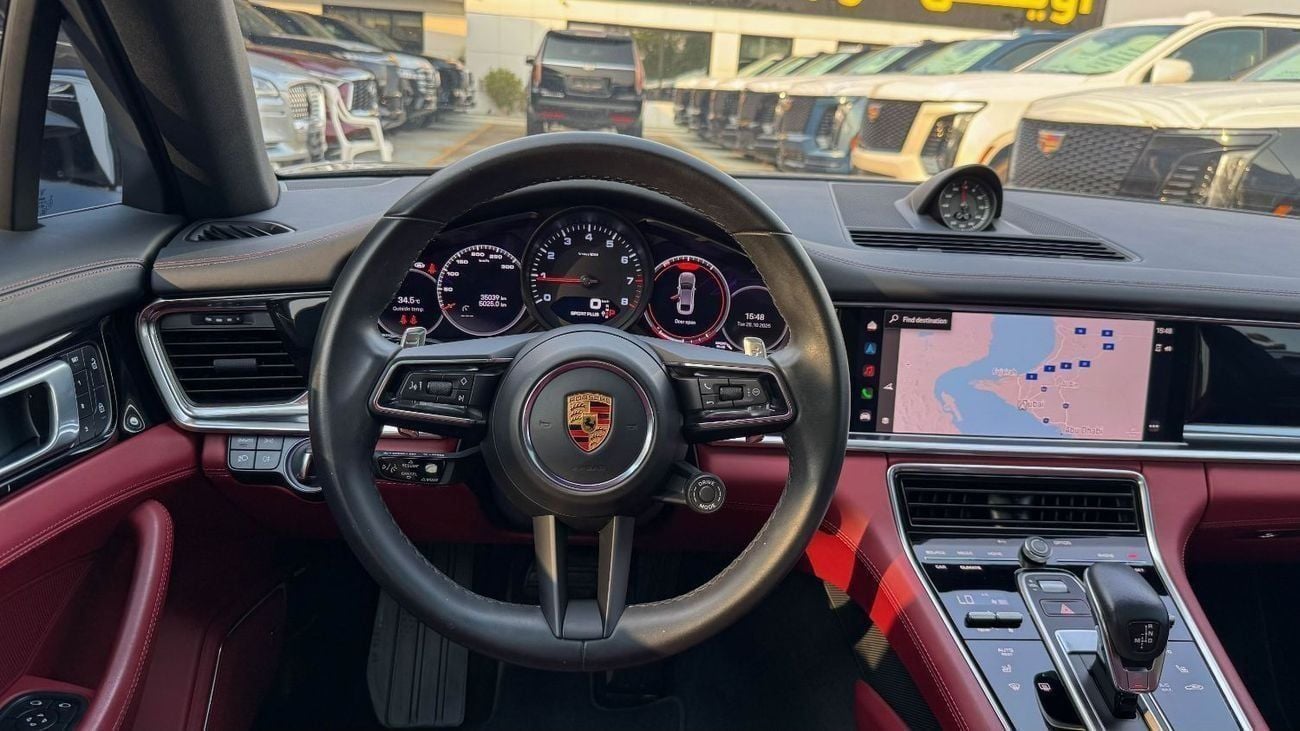 بورش باناميرا STD 3.0L (443 HP) 2022 Full Service History GCC 2.9L V6