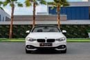بي أم دبليو 420i سبورت لاين Convertible M-Kit | 1,762 P.M  | 0% Downpayment | Excellent Condition!