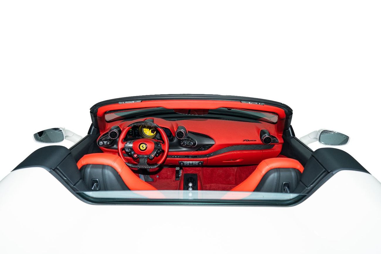 Ferrari F8 Spider VERY LOW MILEAGE | 2022 F8 SPIDER | CARBON INT | SUSPENSION LIFTER | SPECIAL DESIGN SEATS | WARRANTY