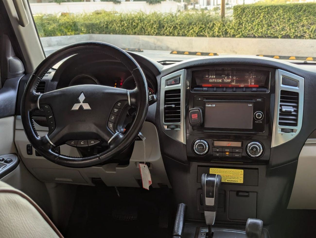 Mitsubishi Pajero Mitsubishi Pajero 2017 grey LHD Petro engine