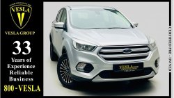 Ford Escape 5 YEARS DEALER WARRANTY / 2019 / GCC / LEATHER SEATS + ALLOY WHEELS + NAVIGATION + CAMERA / 1,174DHS