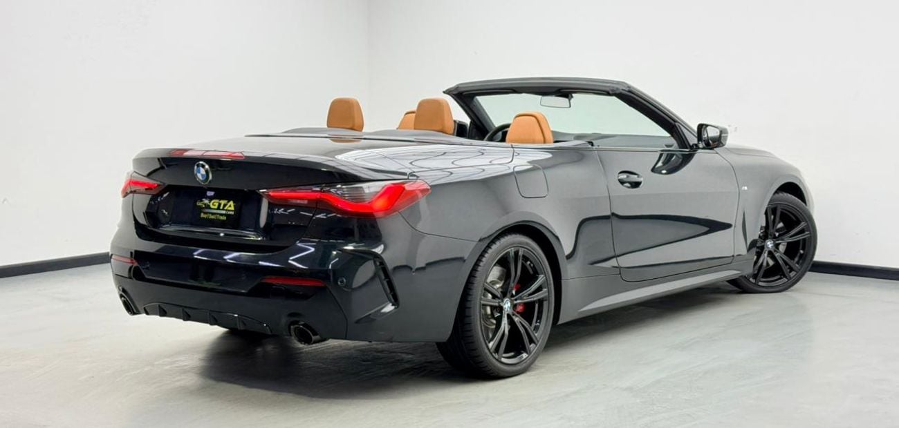 بي أم دبليو 430i 2021 BMW 430i M Sport Cabriolet, Sep/2026 BMW Service Contract, 1 Year Warranty, Full BMW History