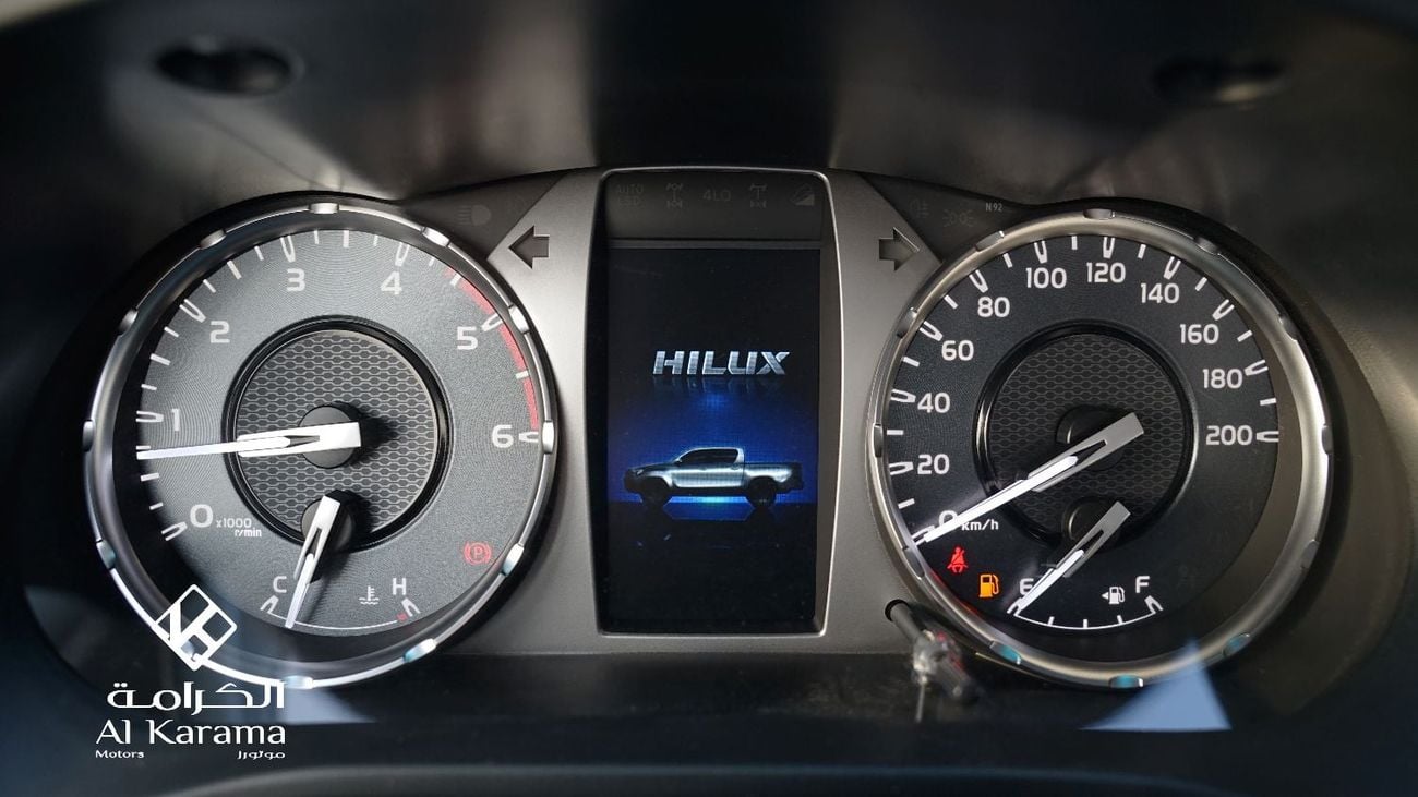 Toyota Hilux SGLX 2.4L Engine with Automatic Transmission - Diff Lock - Cruise Control Rear camera - GCC