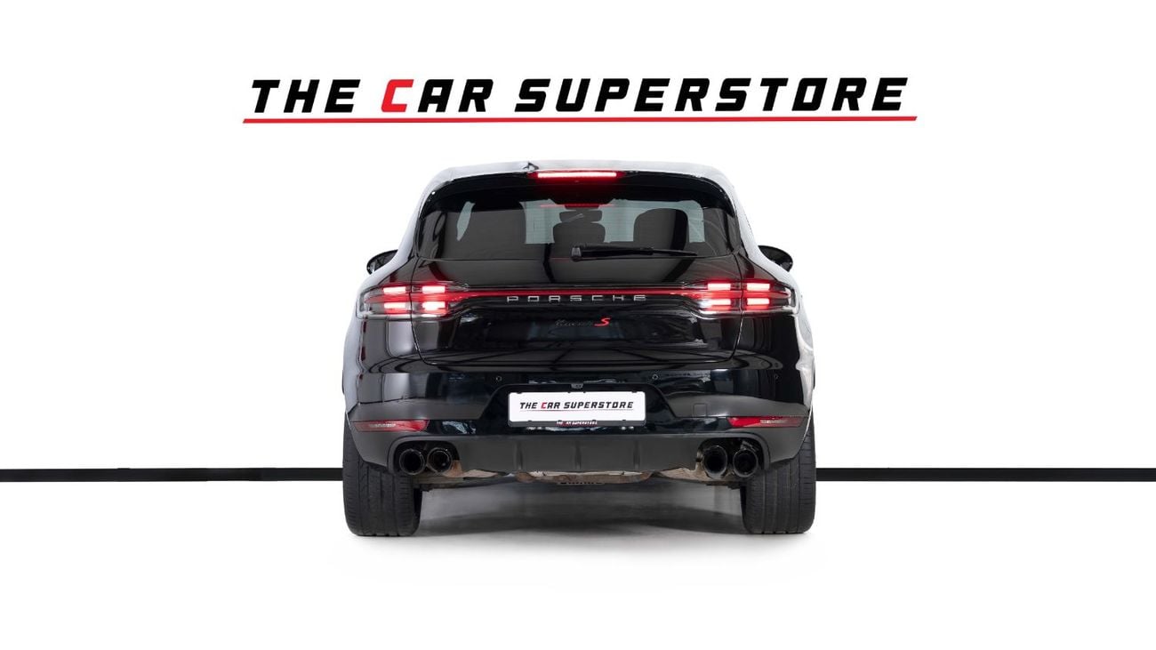 Porsche Macan S 3.0L (340 HP) Black On Black-21 Inch Rims-Red Brake Calipers-Low Mileage
