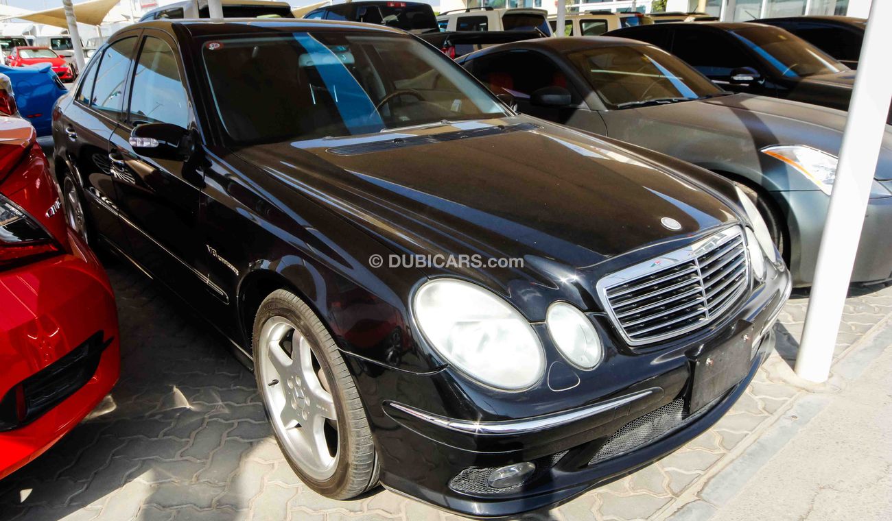 Mercedes-Benz E 500 With E55 Body kit