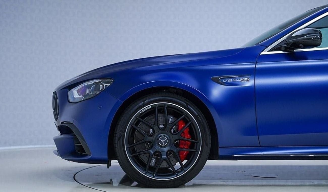 Mercedes-Benz E 63 S AMG 4Matic - AED 8,204 P/M - 2 Years Warranty