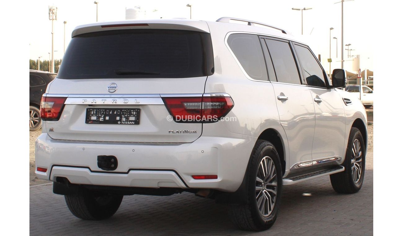 Nissan Patrol SE Platinum City Nissan Patrol Platinum, full option, 2020, GCC, in excellent condition