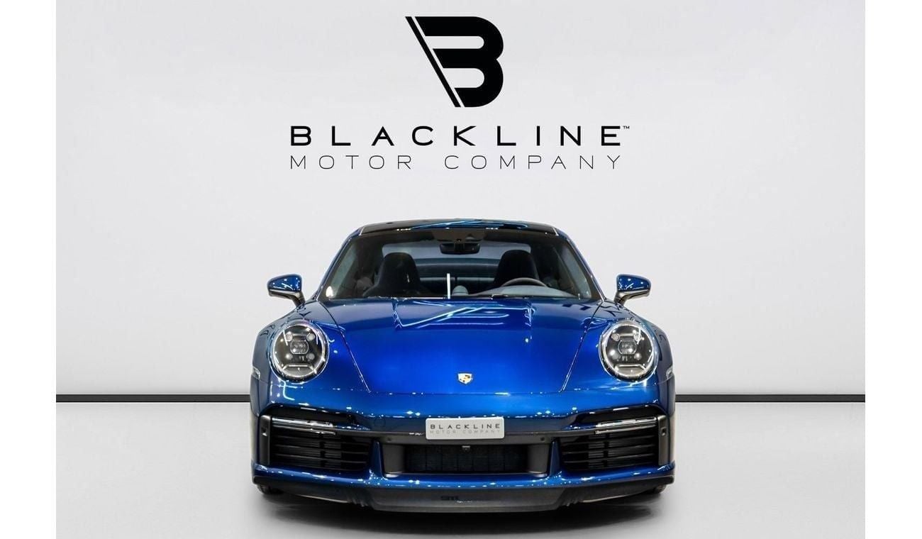 بورش 911 Turbo 3.8L (575 HP) Coupe 2024 Porsche Turbo, 2029 Porsche Warranty, Gentian Blue Metallic, Low KMs,