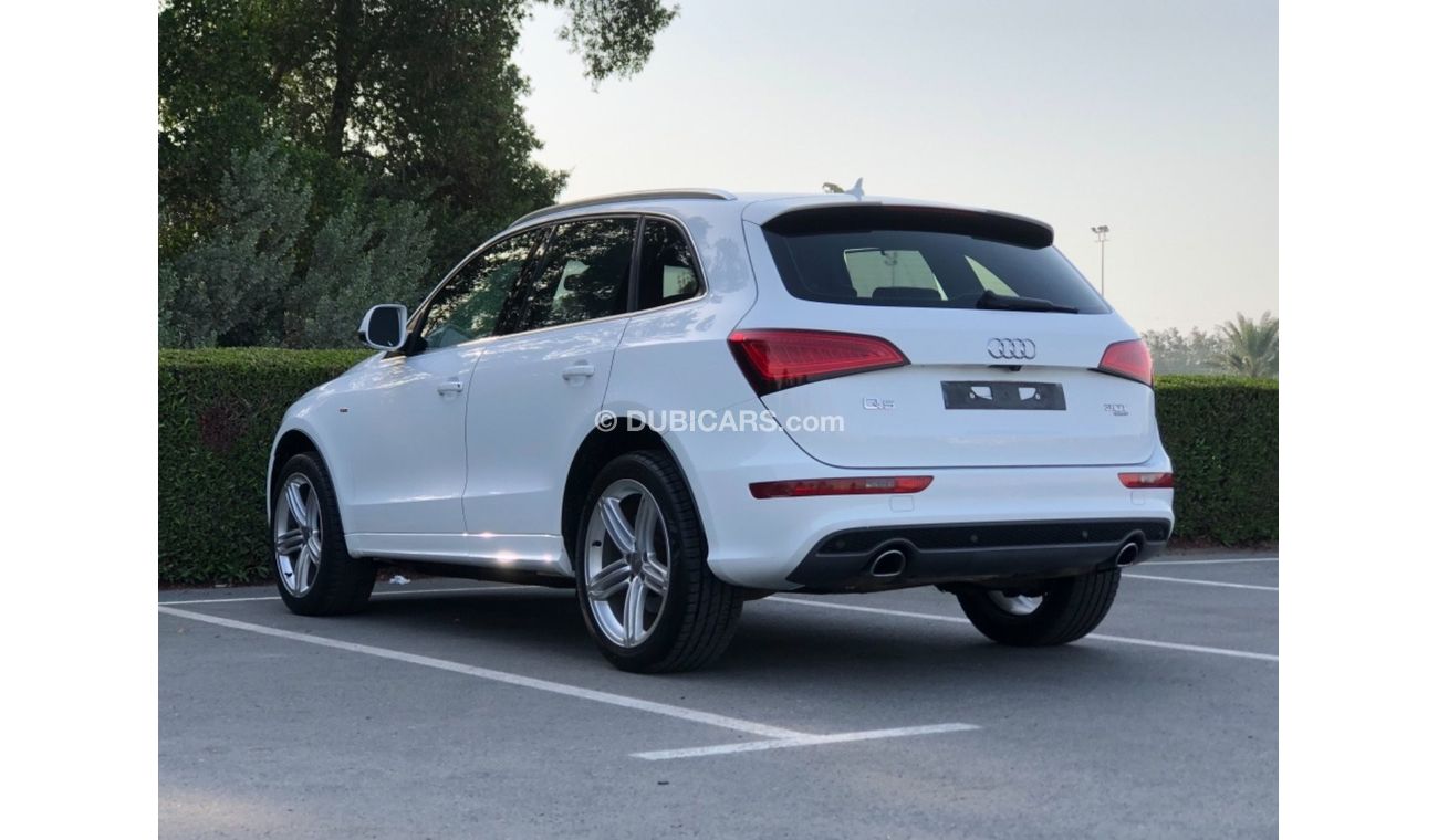 أودي Q5 موديل 2014 خليجي حاله ممتازه جدا من الداخل والخارج فل مواصفات بانوراما ومثبت سرعه وتحكم كهربي كامل و