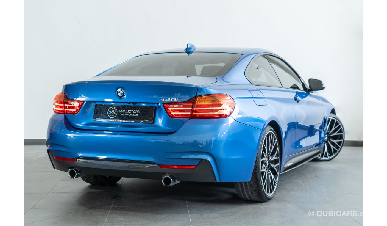 بي أم دبليو 440 2017 BMW 440i M-Sport Estoril Blue / Warranty & Service Package!