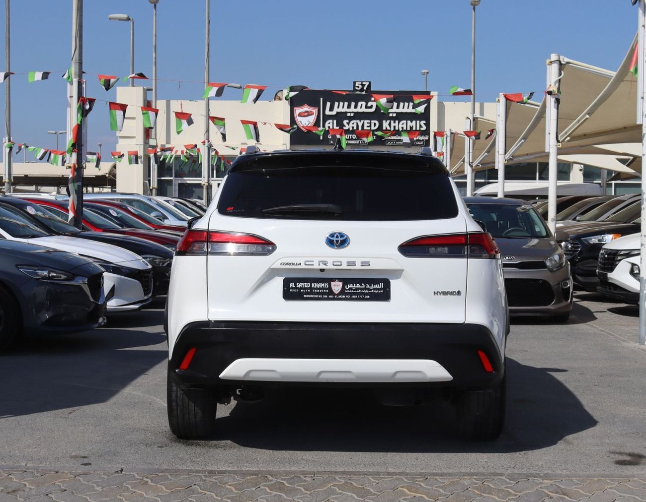 Toyota Corolla Cross 1.8L XL (HEV) Toyota Corolla Cross Hybrid - 2023 - GCC - Under Warranty - Full Options - 1.8L  - Exc