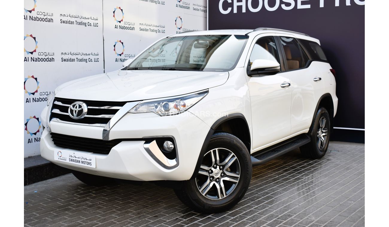 Toyota Fortuner AED 1599 PM | 2.7L EXR 4WD GCC DEALER WARRANTY