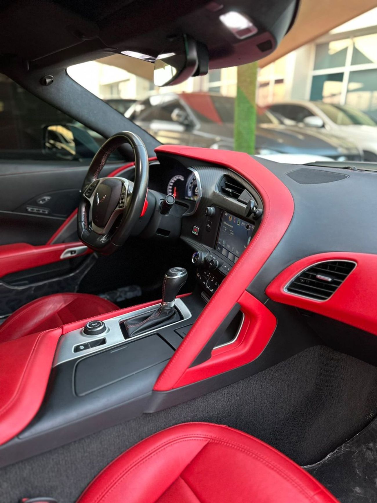 شيفروليه كورفت شيفورليه كورفت C751 جراند سبورت خليجي 2017 فل ابشن صبغ وكاله تشييكات وكاله