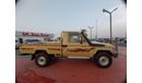 Toyota Land Cruiser Pick Up single Cabin 4.5L Diesel M/T 4X4 Beige color with Winch