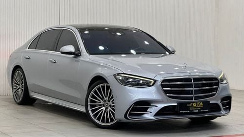 Mercedes-Benz S 500 2021 Mercedes Benz S500 AMG 4MATIC, April 2026 Mercedes Warranty + Service Pack, Full Options, GCC