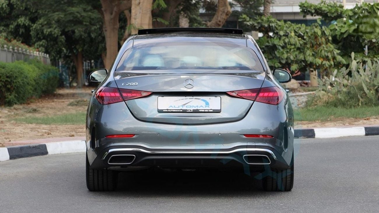 مرسيدس بنز C 200 AMG Premium EQ Boost 1.5L RWD 2026 GCC 0Km With 2 Years Unlimited Mileage Warranty @Official Dealer