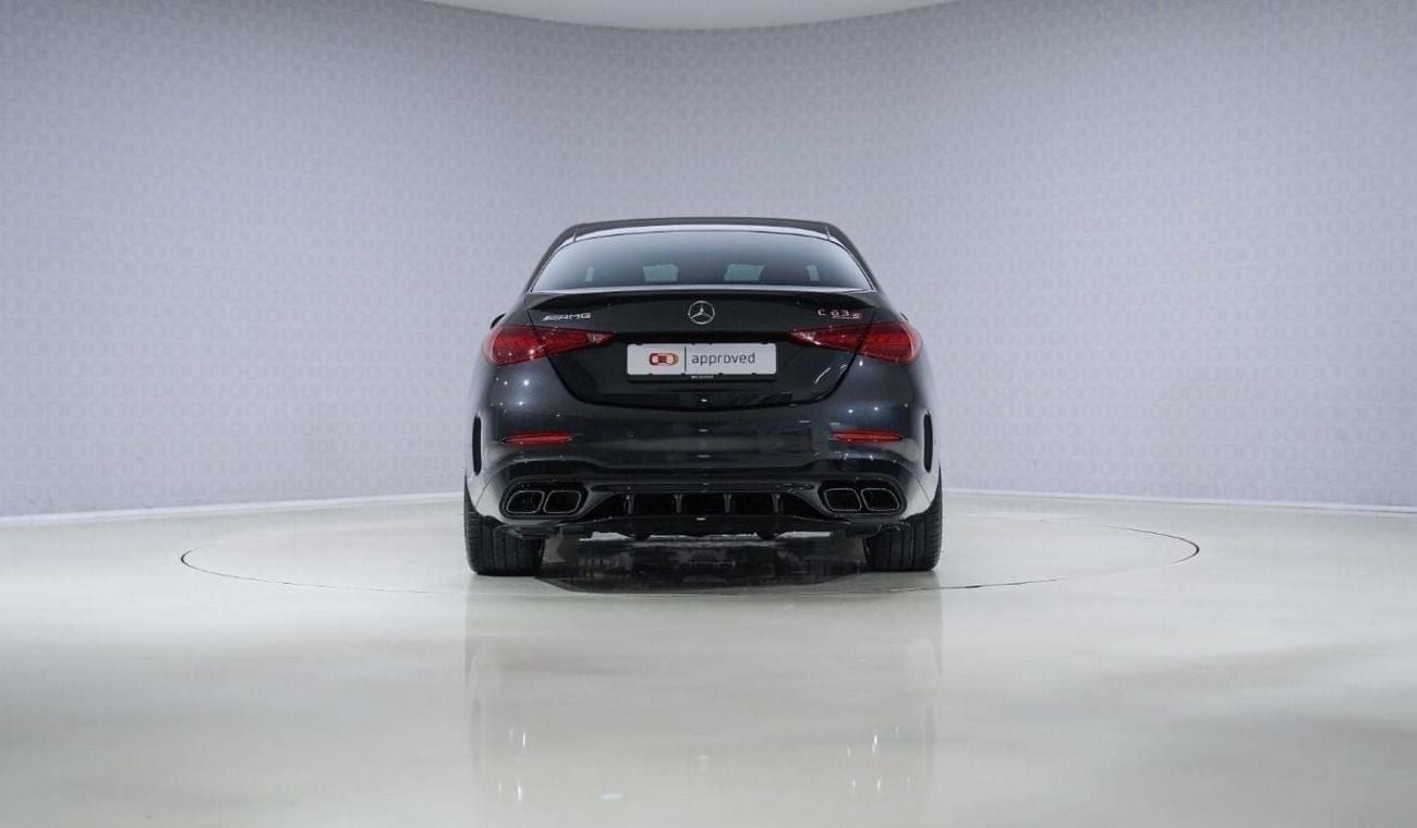 مرسيدس بنز C 63 AMG S E Performance | AED 6,571 PM | Up to 3 Years Unlimited Warranty