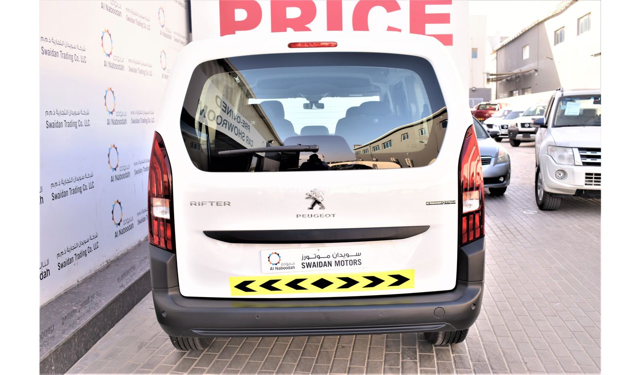 بيجو بارتنر RIFTER 1.6L MT 7STR DSL 2022 GCC WARRANTY UP 2026 OR 200K KM
