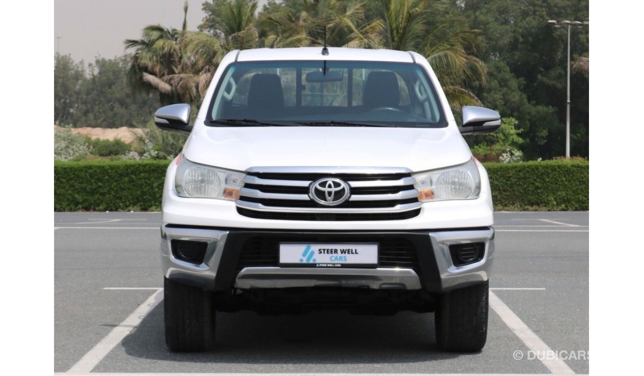 Toyota Hilux GLX 2016 | TOYOTA HILUX GLX SR5 | 4X4, 2.7L, MANUAL TRANSMISSION | GCC SPECS AND EXCELLENT CONDI