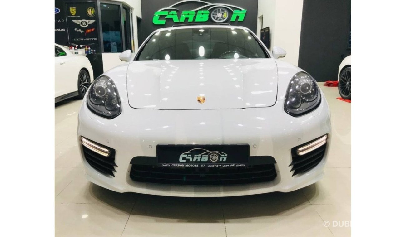 بورش باناميرا جي تي أس PORSCHE PANAMARA GTS GCC 2014 FOR 165K AED FULL SERVICE HISTORY LOW KILOMETRE AKRAPOVIC EXHAUST