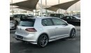 Volkswagen Golf Golf R model 2016 GCC car prefect condition full option panoramic roof leather seats back camera bac