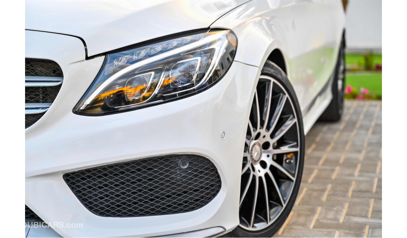 Mercedes-Benz C200 AMG | AED 1,939 Per Month | 0% DP | Exceptional Condition! | Under Warranty!