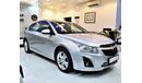 Chevrolet Cruze ORIGINAL PAINT ( صبغ وكاله ) Chevrolet Cruze LT Hatchback 2013 Model!! in Silver Color! GCC Specs