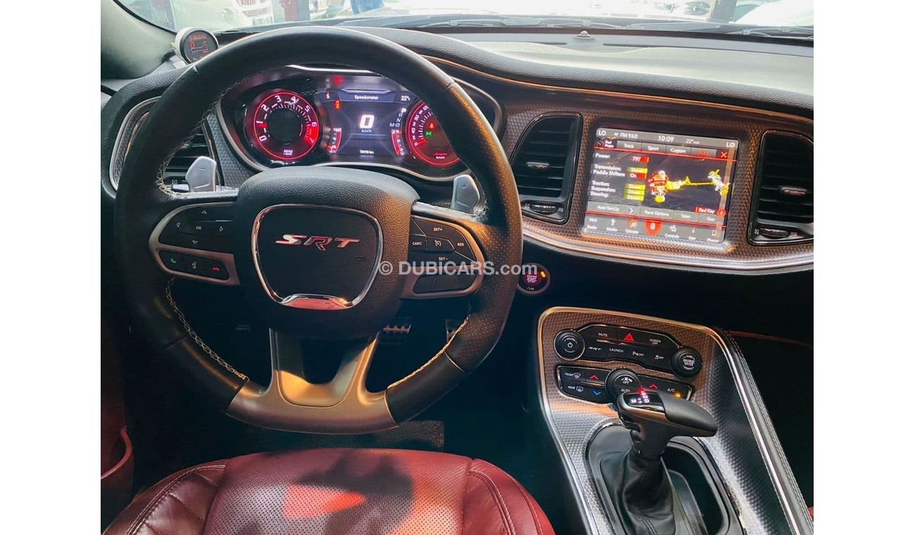 Dodge Challenger DODGE CHALLENGER  HELLCAT RED EYE 2019 GCC IN AMAZING CONDITION UNDER AL FUTTAIM WARRANTY TILL 2025