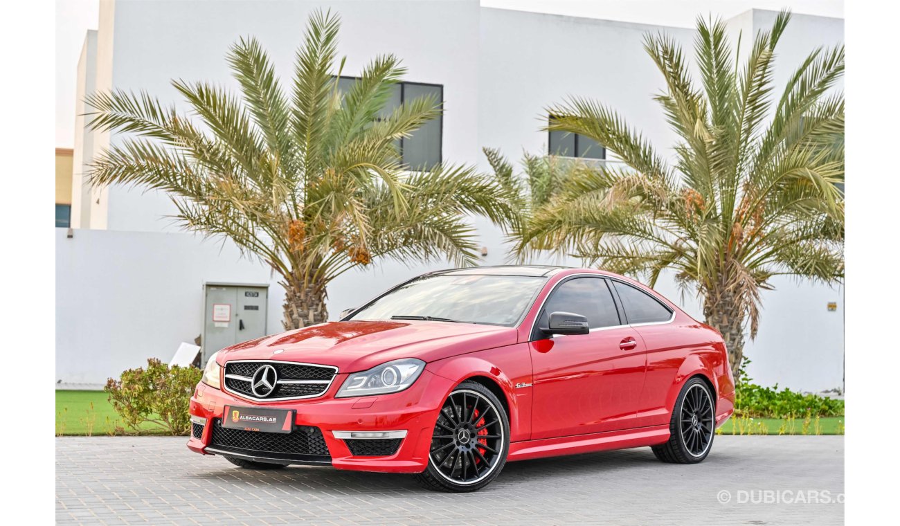 Mercedes-Benz C 63 Coupe 2,589 P.M | 0% Downpayment | Full Option | Low Kms!